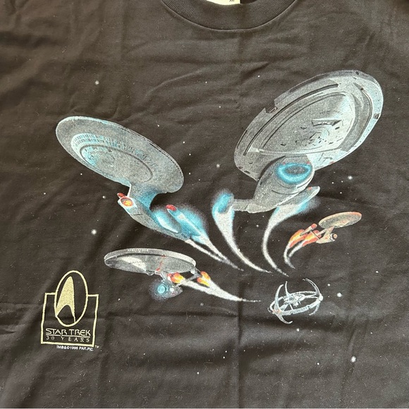 Vintage Star Trek anniversary tee - Picture 3 of 5